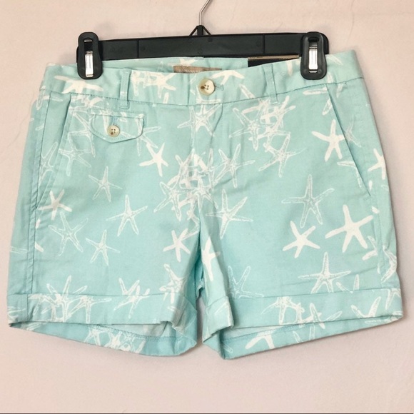 Banana Republic Pants - Banana Republic Mint Star Fish Shorts